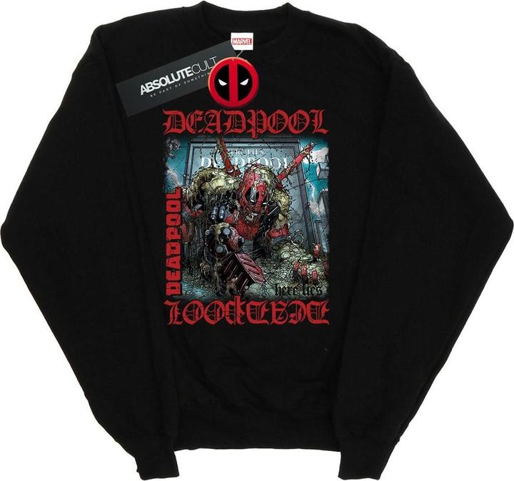Deadpool Here Lies Deadpool Sweatshirt (XXL)