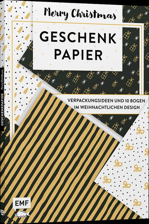 Image du produit Le set de papier d'emballage - Joyeux Noël : idées d'emballage et 10 feuilles dans le décor de Noël (Papier cadeau, 18 x)