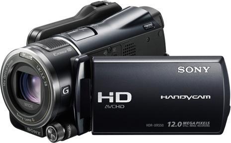 Produktbild Sony HDR-XR550, FullHD Harddisk Camcorder, 240GB, Schwarz