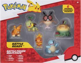 Pokémon - Battle Figure 3 Pack: Torkoal, Axew, Frogadier - (PKW4089)