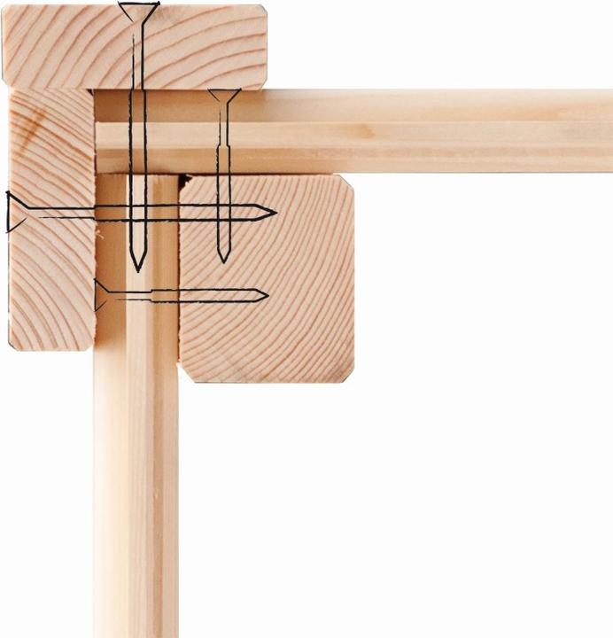 Actual product image Karibu 19mm, garden house Mühlendorf 2 set