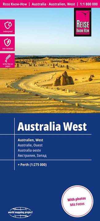 Produktbild Australien, West / Australia, West (1:1.800.000)