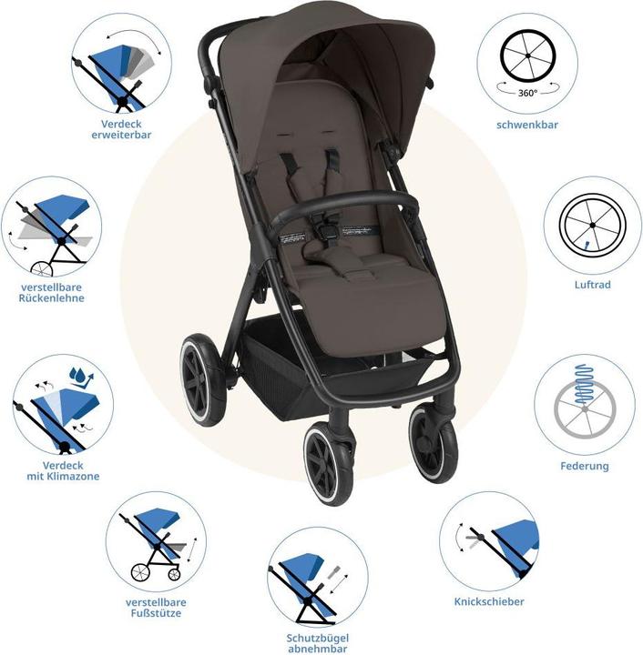 Produktbild ABC Design Buggy & Sportwagen Avus Air mit Lufträdern Buggys & Sportwagen