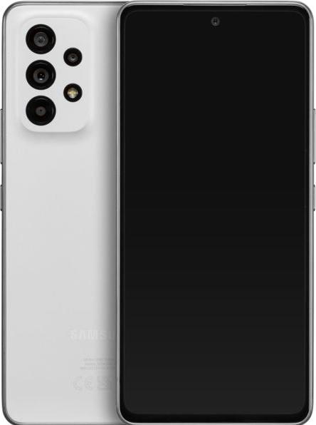Produktbild Samsung Galaxy A53 5G EU (128 GB, Awesome White, 6.50", Dual SIM, 64 Mpx, 5G)