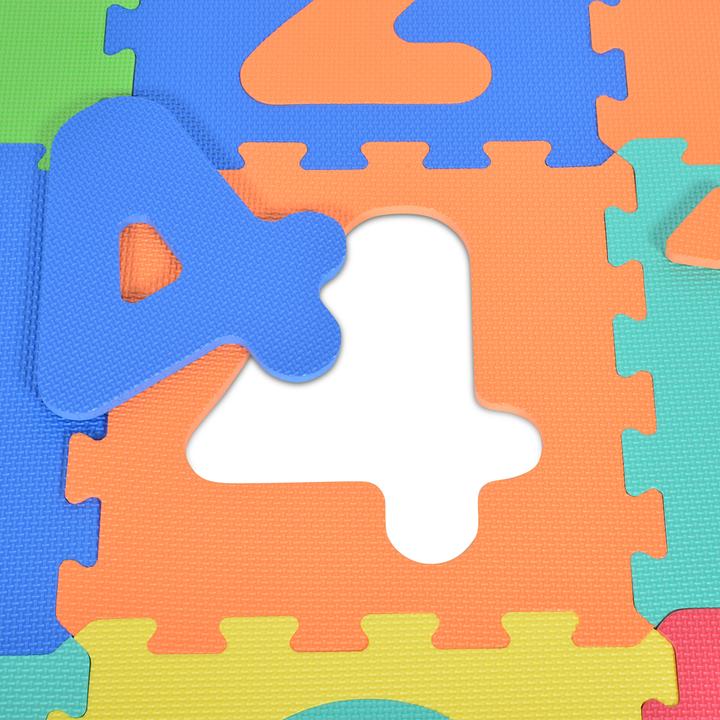 Produktbild Moni Puzzle Spielmatte 10 teilig (32 x 32 x 1 cm)
