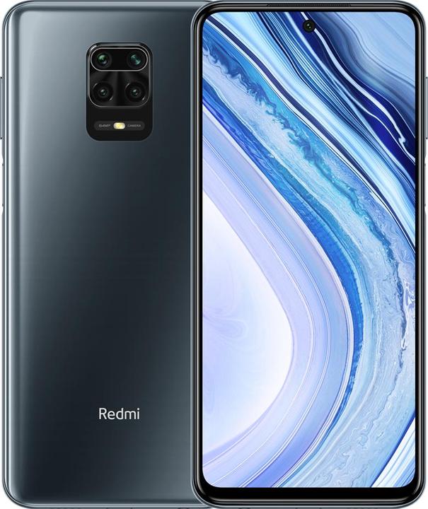Actual product image Xiaomi Redmi Note 9 Pro (128 GB, Interstellar Grey, 6.67", Dual SIM + SD, 64 Mpx, 4G)