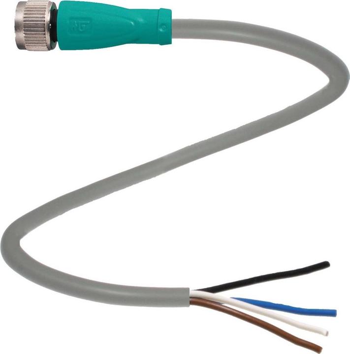 Produktbild Pepperl & Fuchs Pepperl+Fuchs Fabrik Kabeldose V1-G-2M-PUR Konfektioniertes Sensor-Aktor-Kabel 4050143009855 (Antennenkabel)