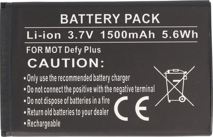 Produktbild Motorola Akku Defy Plus Akku HF5X