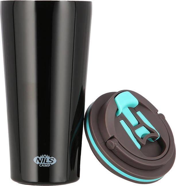 Actual product image Nils Camp NCB18 thermal CUP STATES CAMPSAS BLACK (0.50 l)