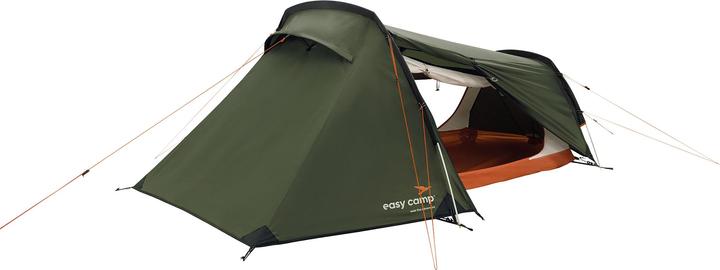 Produktbild Easy Camp Tunnelzelt Sarek 2 (dunkelgr?n/orange, Modell 2025) (Tunnelzelt, 2.20 kg, 2 Personen)
