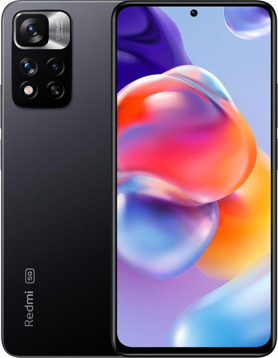 Actual product image Xiaomi Redmi Note 11 Pro+ 5G (128 GB, Graphite gray, 6.67", Hybrid Dual SIM, 108 Mpx, 5G)