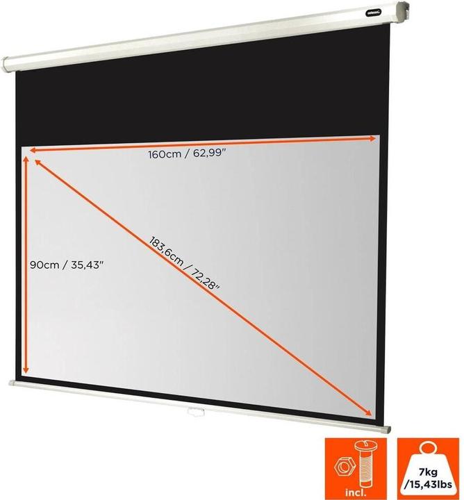 Produktbild Celexon Rollo Economy, Leinwand, 16:9 (72.44", 16:9)