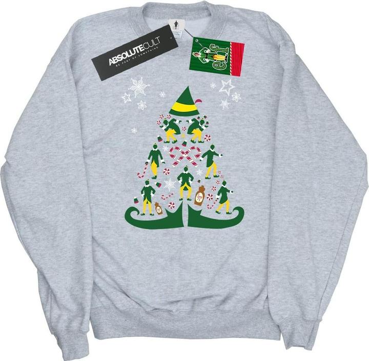 Elf Christmas Tree Sweatshirt (M)
