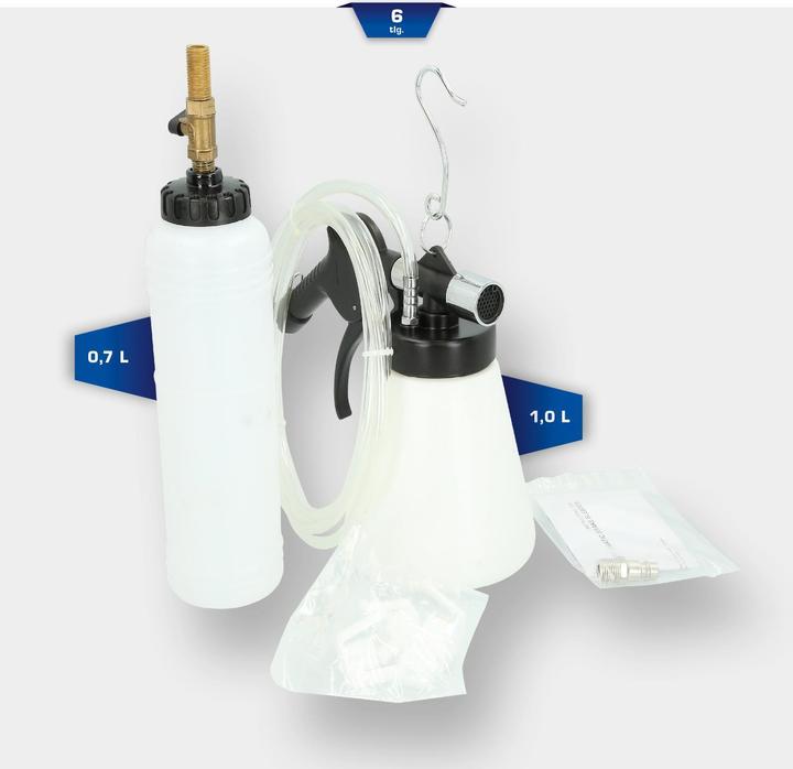 Actual product image Brilliant Tools Compressed air brake bleeder