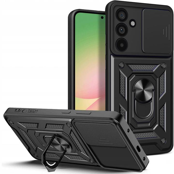 Actual product image Tech-Protect CamShield Pro Case for Samsung Galaxy A56 5G - Black (Samsung Galaxy A56)