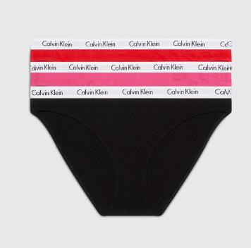 Calvin Klein Bikini (S, 3er Pack)