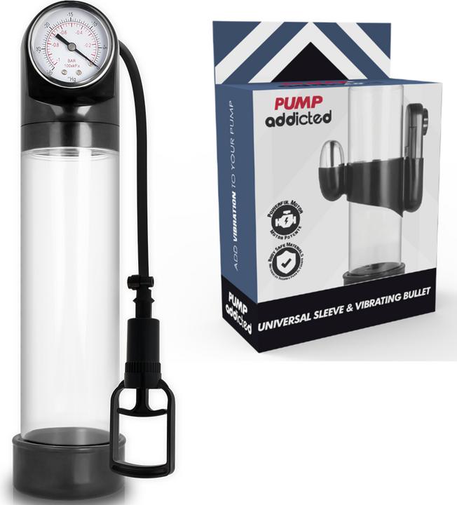 Immagine prodotto Pump Addicted Vibratore Trasparente Rx9