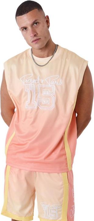 Project X Paris tanktop im basketball-stil (XS)