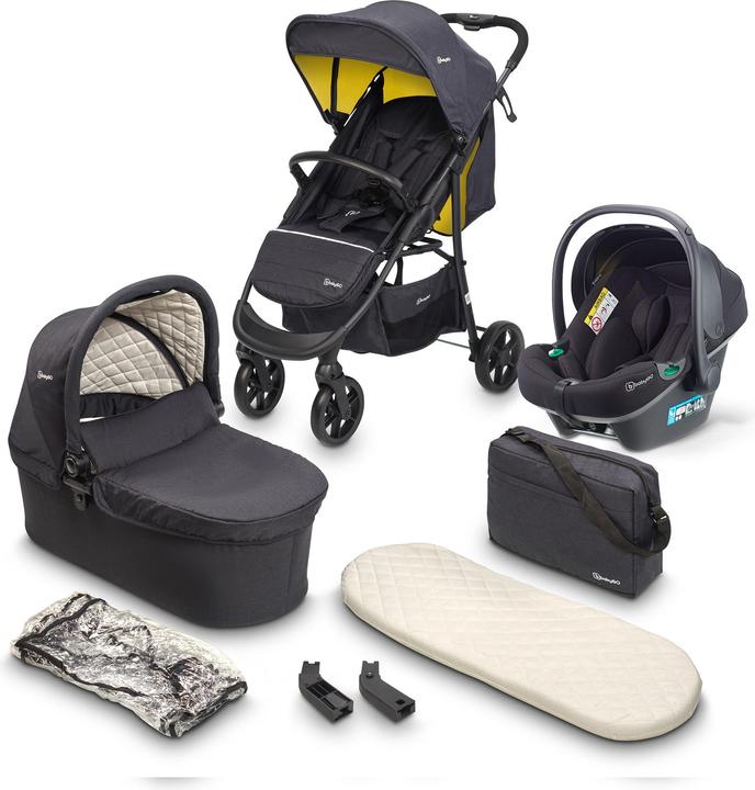 Actual product image BabyGo Style 3in1 - Combi pushchair - Mustard