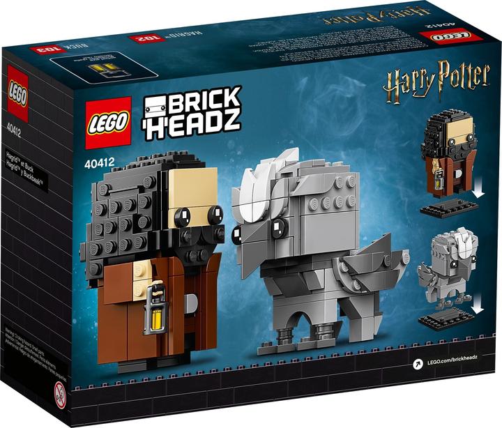 Actual product image LEGO Brickheadz Hagrid & Buckbeak 40412 (40412, LEGO Brickheadz)