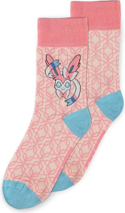 Actual product image Difuzed Pokémon - Eevee Evolution (LGS) Socks (3 Pack) - 43/46 (pack of 3, 43, 46)