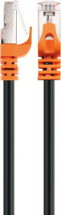 Immagine prodotto Schwaiger CAT7 Netzwerkkabel S/FTP Ste/Ste 2,00m schw/oran (S/FTP, CAT7, 2 m)