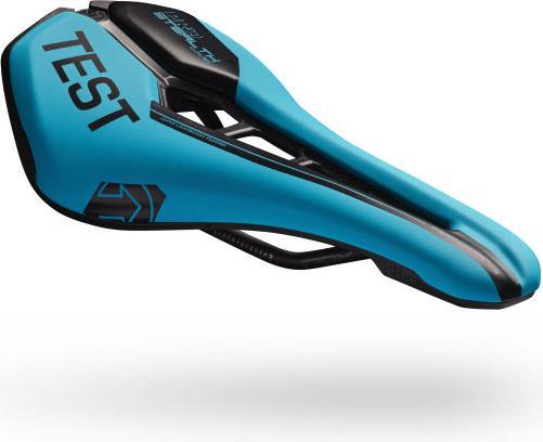 Image du produit PRO Selle de test Stealth Curved Performance, bleu, châssis en acier inoxydable, 142mm