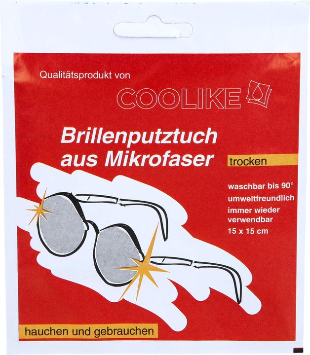 Actual product image Coolike Microfibre spectacle cleaning cloth, 1 pc TUE