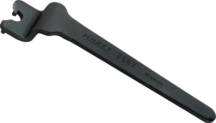 Produktbild HAZET Zahnriemen-Zweilochmuttern-Dreher 2587 - Gesamtlänge: 140 mm