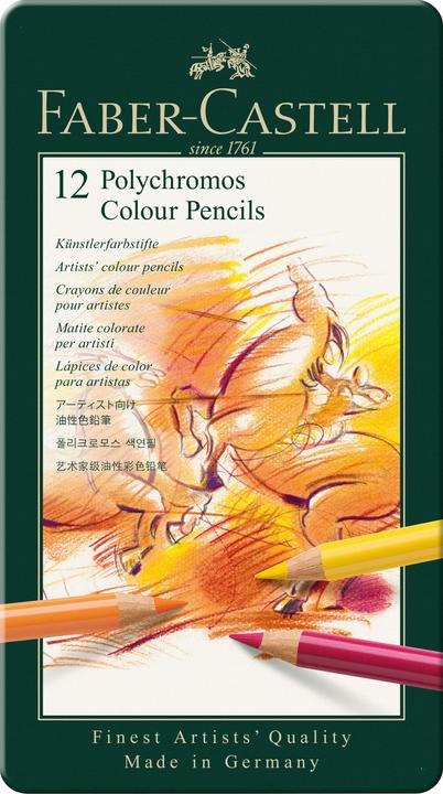 Image du produit Faber-Castell Polychromos (Multicolore, 12 x)
