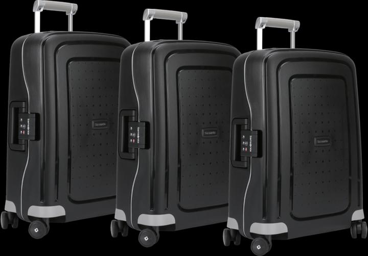 Actual product image Samsonite S'Cure Spinner 55cm Black Triple Kofferset (34 l, Hand luggage (up to 50 litres))