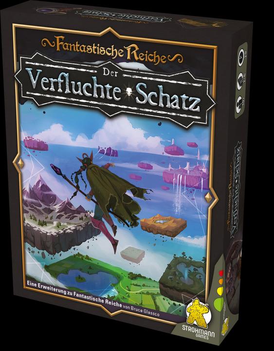 Actual product image Strohmann Games Fantastic Realms - The Cursed Treasure (Expansion) (German)