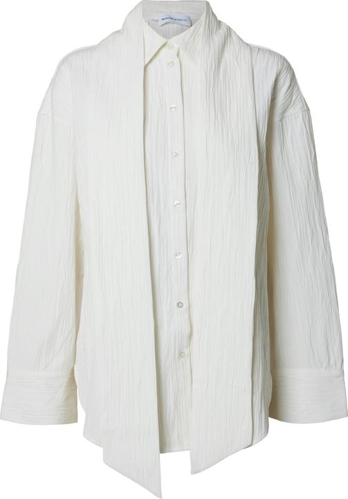 Selected Femme Slfiris Ls Bow Shirt B (36)