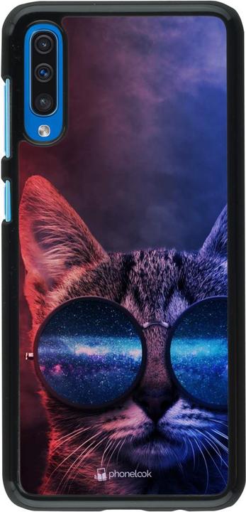 Image du produit PhoneLook Coque Red Blue Cat Glasses (Samsung Galaxy A50)