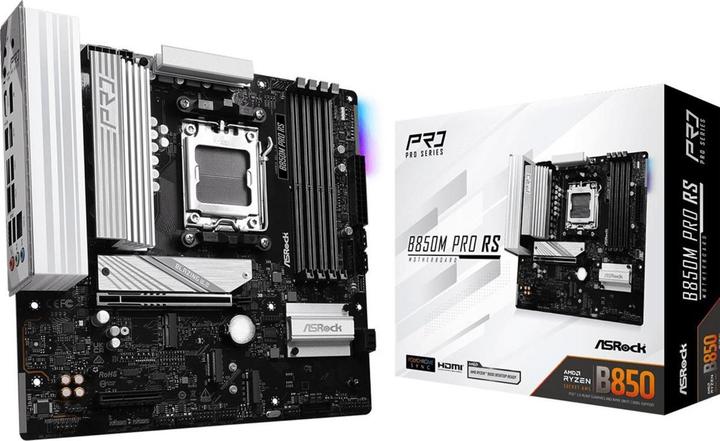 AsRock B850M Pro RS (AM5, AMD B850, mATX)