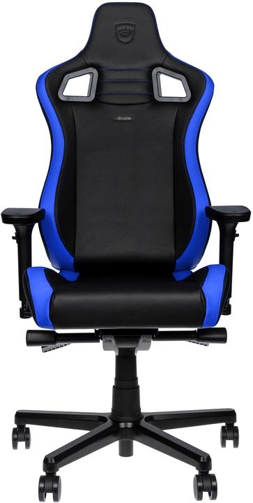 Produktbild noblechairs EPIC Compact Gaming Stuhl - schwarz/carbon/blau