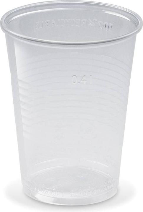 Produktbild Wimex.eu Trinkbecher (PP) klar 95mm 0,4L - 50 Stück (50 x)