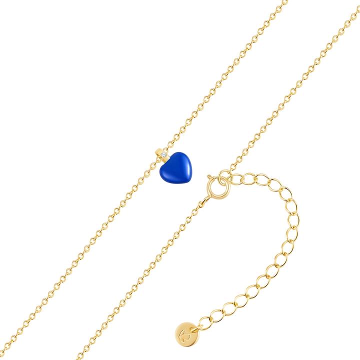 Immagine prodotto Glanzstücke München Collana da donna con cuore in argento - 35940 (Argento, 40 - 45 cm)