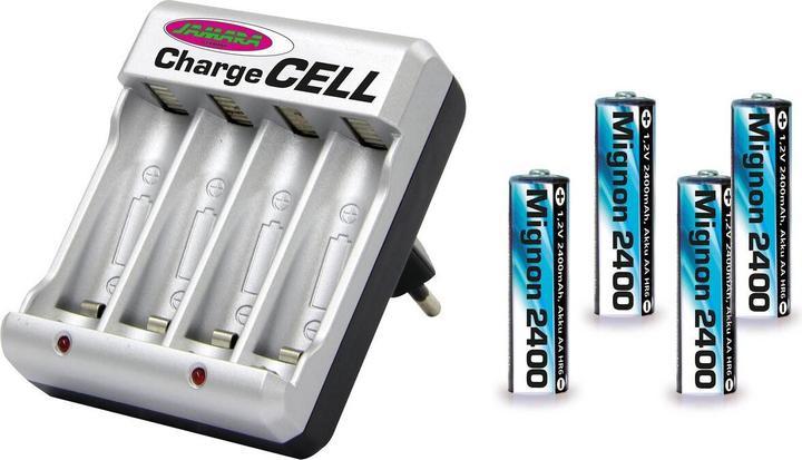 Produktbild Jamara Ladegerät Charge Cell inkl. AA 1,2V