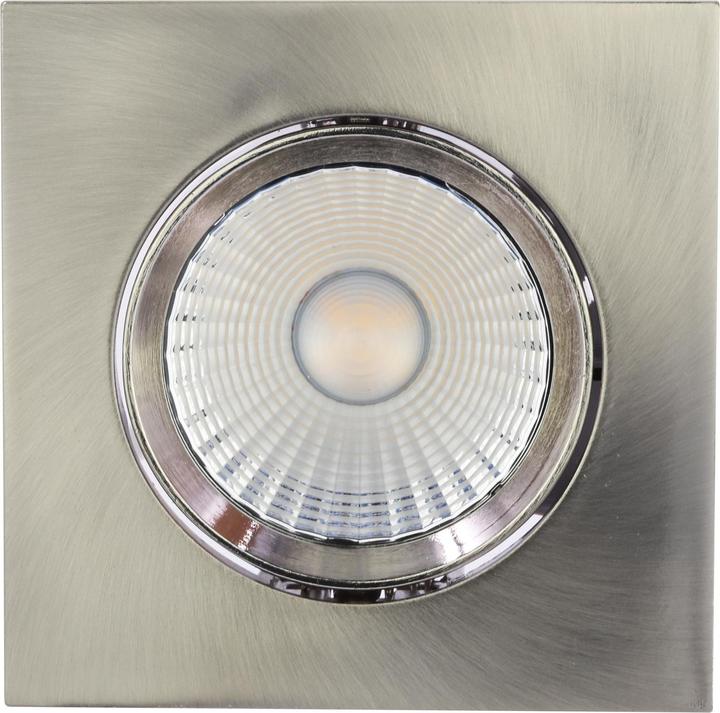 Actual product image Nordlux Dorado 2700,Kvad., D,3-K, Nickel (345 lm)