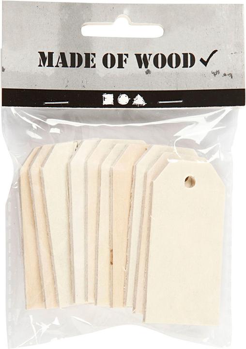 Produktbild Creativ Company Houten Labels, 10st. (Geschenktüte, 10 x)