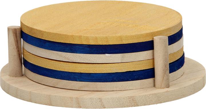 Actual product image Playwood Decorate your own wooden coasters