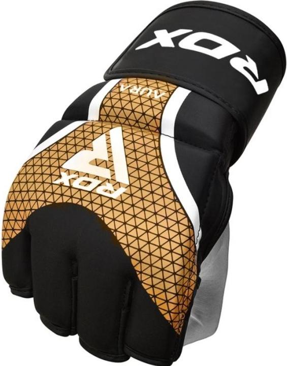 Produktbild Rdx MMA Handschuhe Aura Plus T-17 Black Golden-M (M)