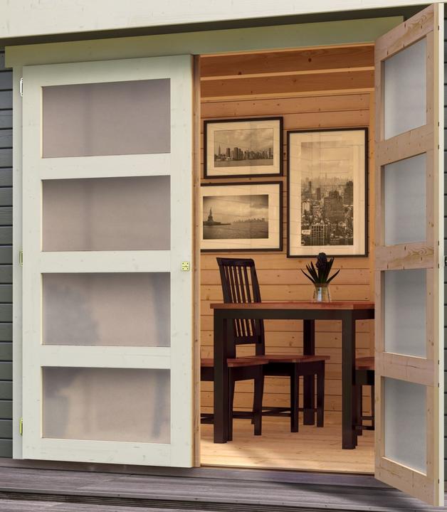 Actual product image Karibu 19mm, garden house Mühlendorf 2 set