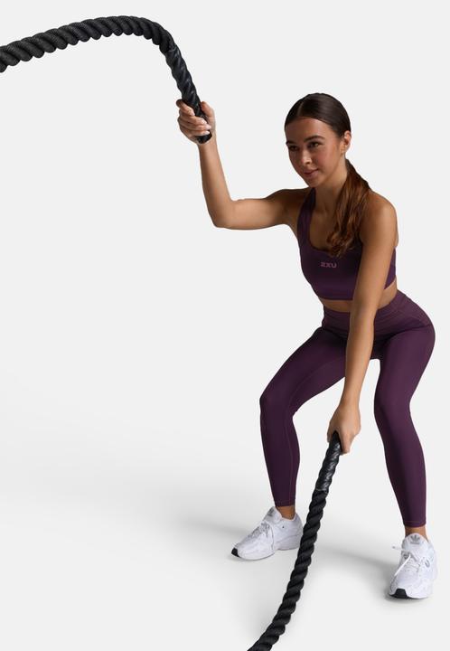 Actual product image 2XU Robbed Longline Low Impact Bra (L)