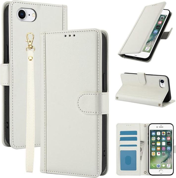 Produktbild Cover-Discount iPhone 16e - Elegantes Hüllen Etui mit Handschlaufe (Apple iPhone 16e)