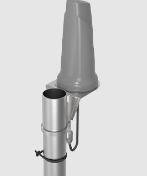 Produktbild Poynting Antennen · 5G/LTE · M2M/IoT · A-OMNI-0297-V1-01 · grau · SMA (M) · 2dbi Rundstrahl · SMA (5G)