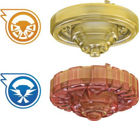 Image du produit Hasbro Beyblade Burst QuadStrike Light Ignite Beyblade Stadium Battle Set (Allemand, Français, Italien, Anglais, Néerlandais, Suédois, Norvégien, Polonais)