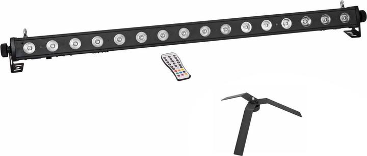Actual product image Eurolite Set LED PIX-16 QCL bar + FS-4 floor stand, steel, black