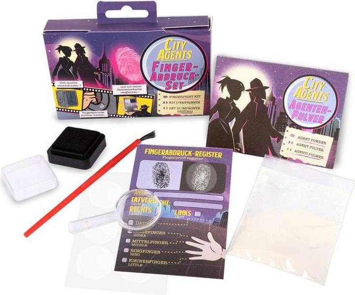 Produktbild Trendhaus Fingerabdruck-Set City Agent